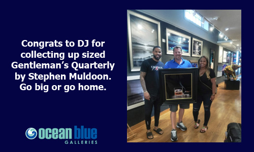 Steohen Muldoon art show at Ocean Blue Galleries Winter Park