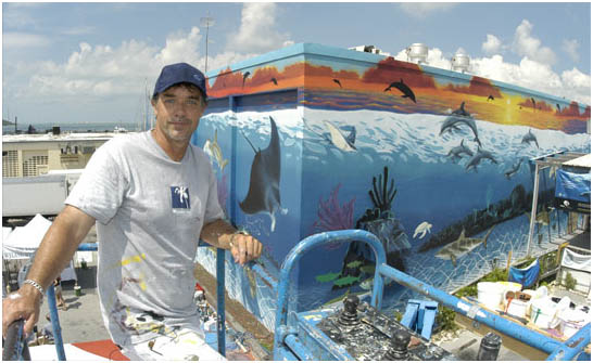 Wyland Marine Life Artist Ocean Blue Galleries Winter Park