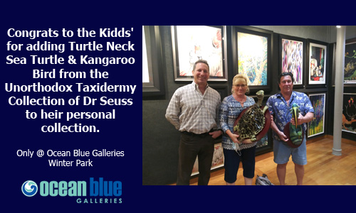 Dr Seuss Art at Ocean Blue Galleries Winter Park