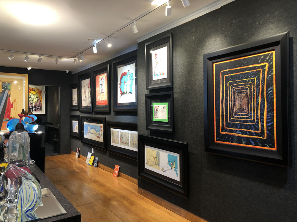 Ocean Blue Galleries Winter Park Art Gallery - Featuring Dr Seuss Art
