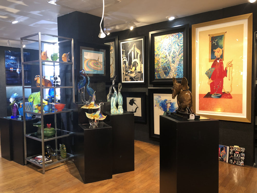 Ocean Blue Galleries Winter Park Art Gallery - Featuring Dr Seuss