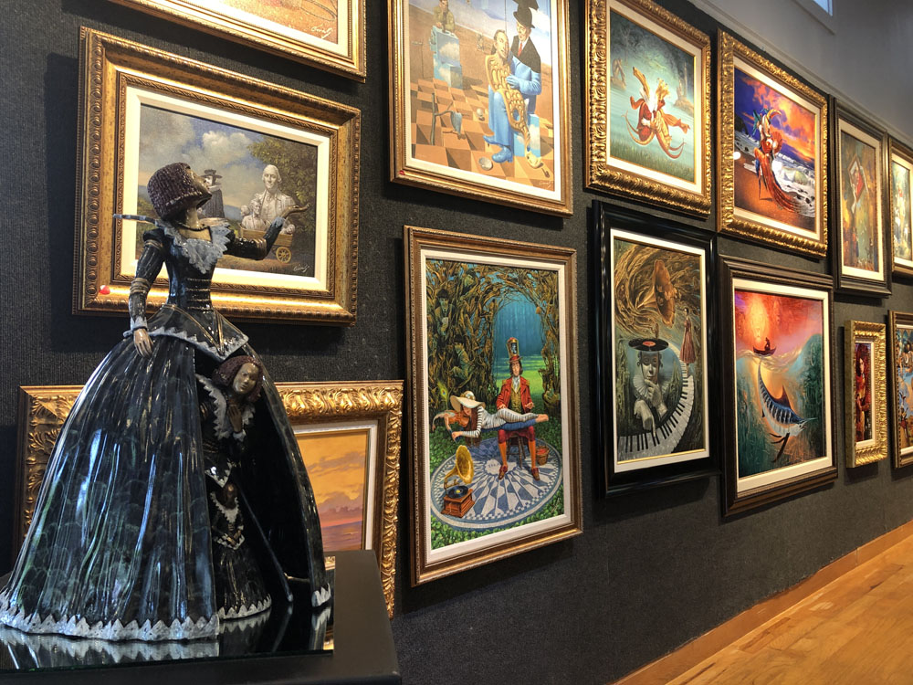 Ocean Blue Galleries Winter Park Art Gallery - Featuring Michael Cheval