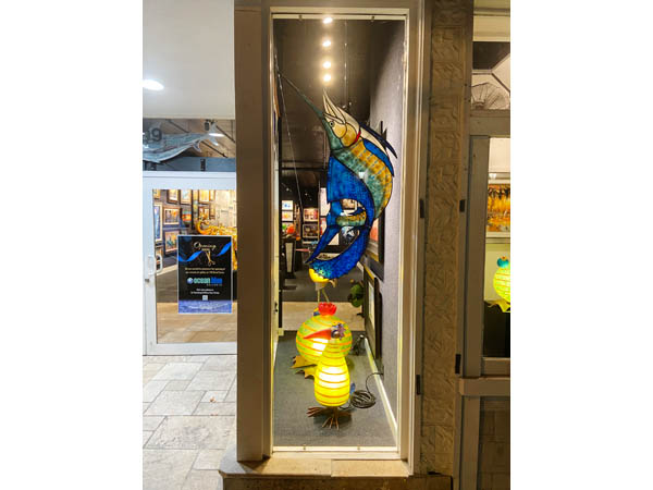 Ocean Blue Galleries Key West - Art Gallery on Duval Street - Art from Around the World including David Oppenheimer and Borowski Glass Art