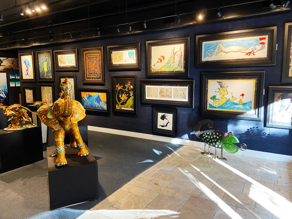 Ocean Blue Galleries Key West - Art Gallery on Duval Street - Art from Around the World including Dr. Seuss, Tom Everhart and Nano Lopez