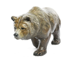 Grizzly Bear Bronze Sculpture by Wyland Grizzly Bear Bronze Sculpture by Wyland