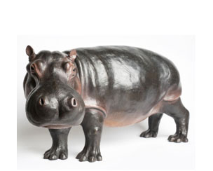Hippo Bronze Sculpture by Wyland Hippo Bronze Sculpture by Wyland