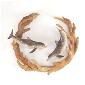 Minds in the Water by Wyland - medium size bronze sculpture