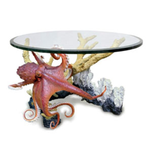 octopus encounter coffee table by Wyland – bronze sculpture octopus encounter coffee table by Wyland - bronze sculpture