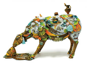 Alberta (endangered list) Nano Lopez sculpture for sale at Ocean Blue Galleries