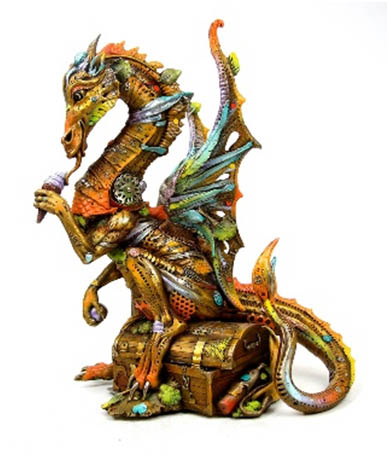 Davian (endangered list) Nano Lopez sculpture at Ocean Blue Galleries