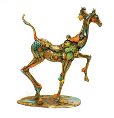 Dusty (endangered list) Nano Lopez sculpture for sale at Ocean Blue Galleries