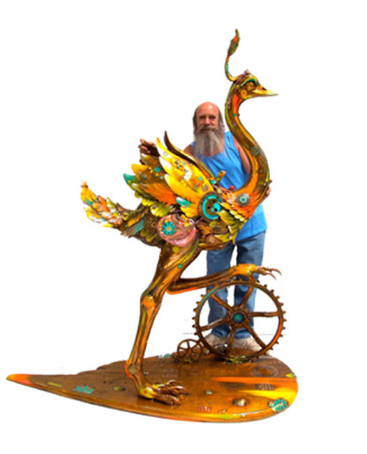 Elizabeth (life size) Nano Lopez sculpture at Ocean Blue Galleries