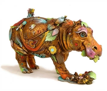 Ema Mia (medium) Nano Lopez sculpture at Ocean Blue Galleries