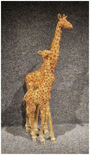 Giraffe and Baby by Clarita Brinkerhoff at Ocean Blue Galleries Giraffe and Baby by Clarita Brinkerhoff at Ocean Blue Galleries