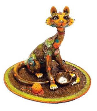 Lucy NR (medium) Nano Lopez sculpture at Ocean Blue Galleries