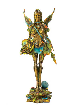 Maria Angelica (endangered list) Nano Lopez sculpture for sale at Ocean Blue Galleries