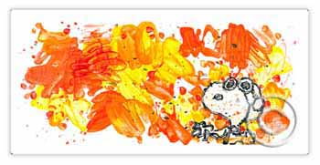 Partly-Cloudy-730-Morning-Fly by Tom Everhart Snoopy Art