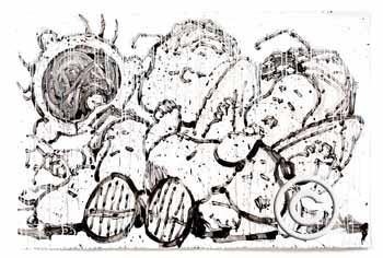 Snoozing-In-My-Big-Black-Boot by Tom Everhart Snoopy Art for sale