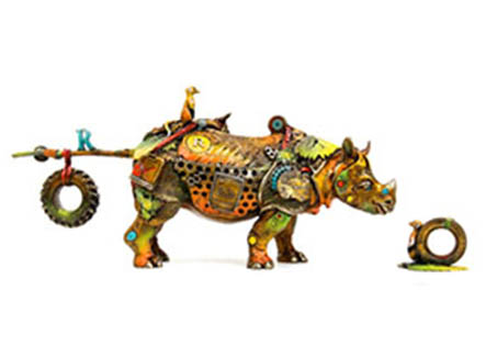 Timothy (endangered list) Nano Lopez sculpture for sale at Ocean Blue Galleries