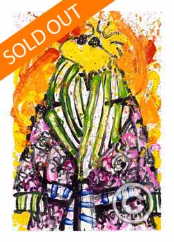 Woodstock Wearing Jim Dine SOLD OUT Ocean Blue Galleries