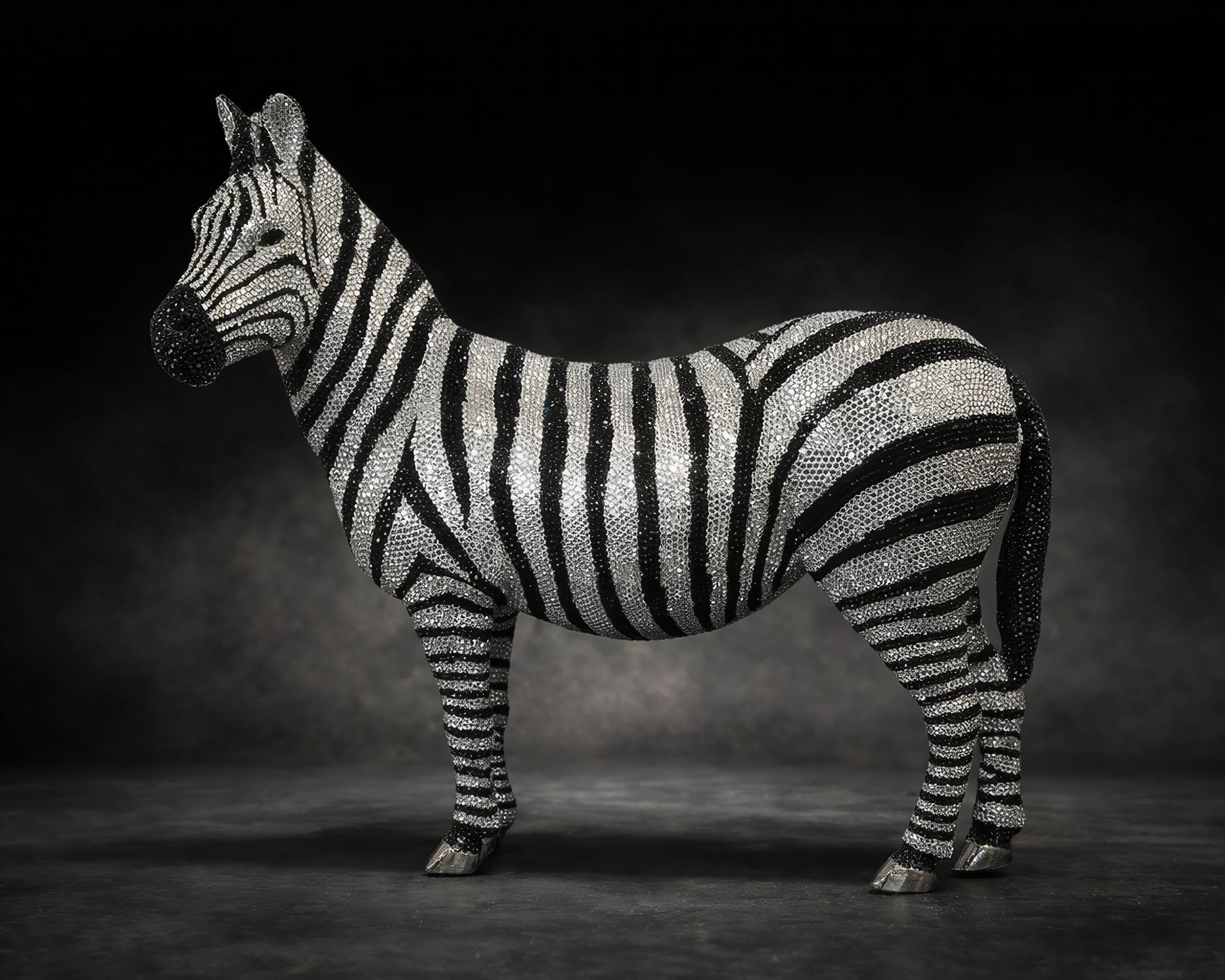Zebra by Clarita Brinkerhoff at Ocean Blue Galleries