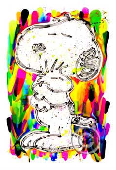 Hero Snoopy Art by Tom Everhart 