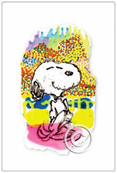 water-lilly-V Snoopy Art for Sale