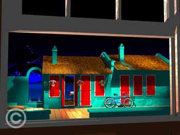 325 Mango St by Stephen Harlan at Ocean Blue Galleries