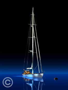 All Lit Up by Stephen Harlan at Ocean Blue Galleries