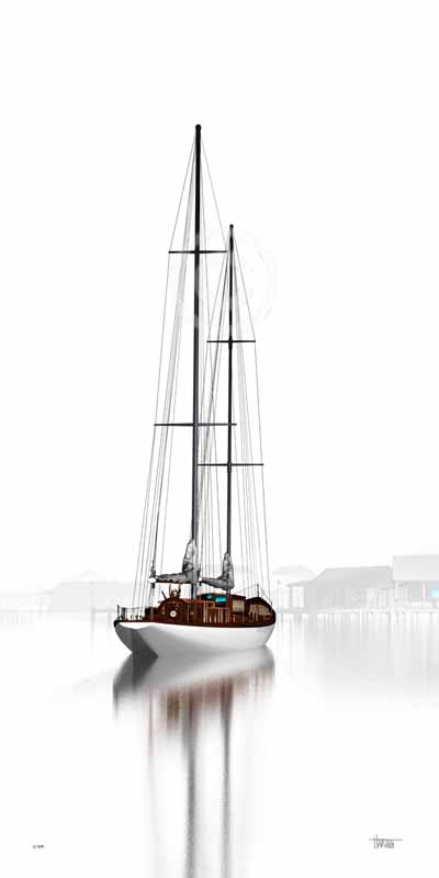 Asleep by Stephen Harlan Ocean Blue Galleries