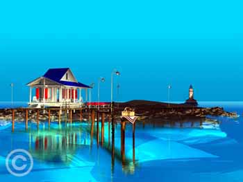 Basket by Stephen Harlan at Ocean Blue Galleries