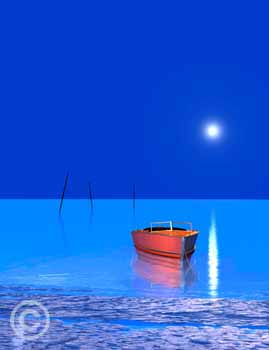 Blue Mist by Stephen Harlan at Ocean Blue Galleries