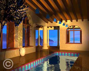 Capri Poolhouse by Stephen Harlan for sale