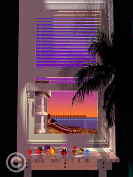 Carolina Beach, North Pier by Stephen Harlan for sale