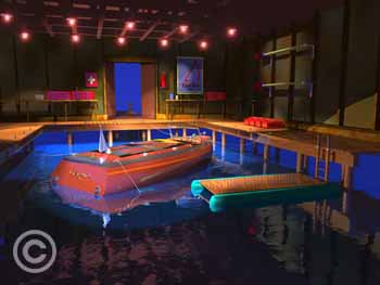 East Port by Stephen Harlan for sale at Ocean Blue Galleries