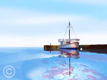 Foggy Bottom by Stephen Harlan for sale at Ocean Blue Galleries