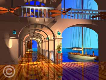 Golden Hour (002) by Stephen Harlan for sale at Ocean Blue Galleries