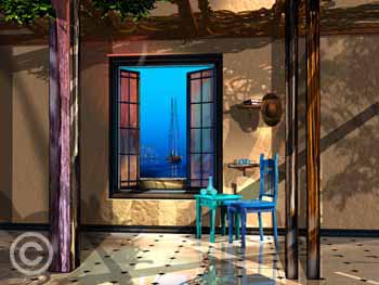 Good to be Home by Stephen Harlan for sale at Ocean Blue Galleries