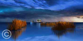 Its Raining by Stephen Harlan for sale at Ocean Blue Galleries