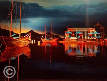 Ive heard of this place by Stephen Harlan for sale at Ocean Blue Galleries