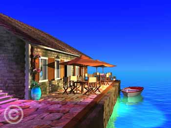 Jodys Place by Stephen Harlan for sale at Ocean Blue Galleries