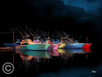 Looking Good Tonight by Stephen Harlan for sale at Ocean Blue Galleries