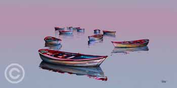 Never Alone by Stephen Harlan for sale at Ocean Blue Galleries