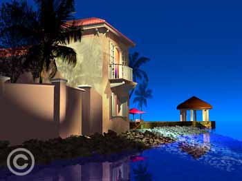 On the Rocks by Stephen Harlan at Ocean Blue Galleries