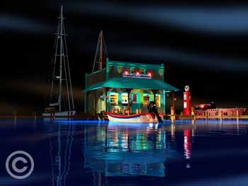 Raging Rita by Stephen Harlan at Ocean Blue Galleries