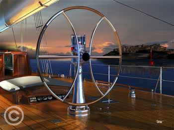 Red Right Return by Stephen Harlan at Ocean Blue Galleries