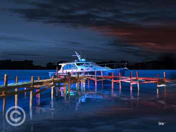 Retired by Stephen Harlan at Ocean Blue Galleries