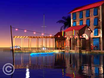 Stop For the Night by Stephen Harlan at Ocean Blue Galleries