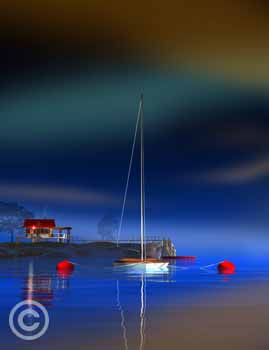 Sunfish by Stephen Harlan at Ocean Blue Galleries