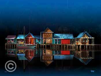 Take a Minute by Stephen Harlan at Ocean Blue Galleries